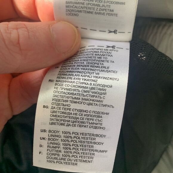 Men's adidas golf Gray Sleeveless windbreaker Jacket - Picture 8 of 8